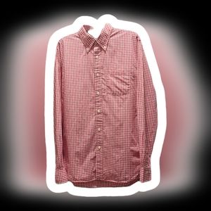 Pink Gingham Button Down Shirt